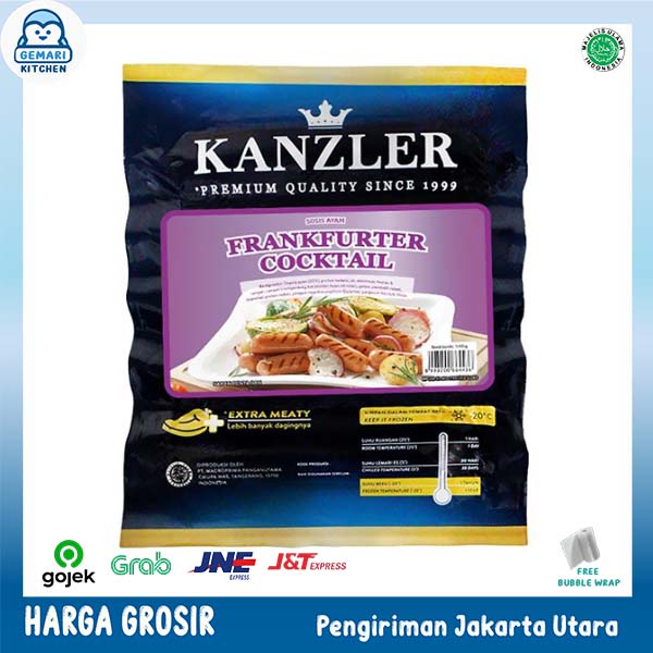 SOSIS COCKTAIL FRANKFURTER KANZLER 500 GRAM