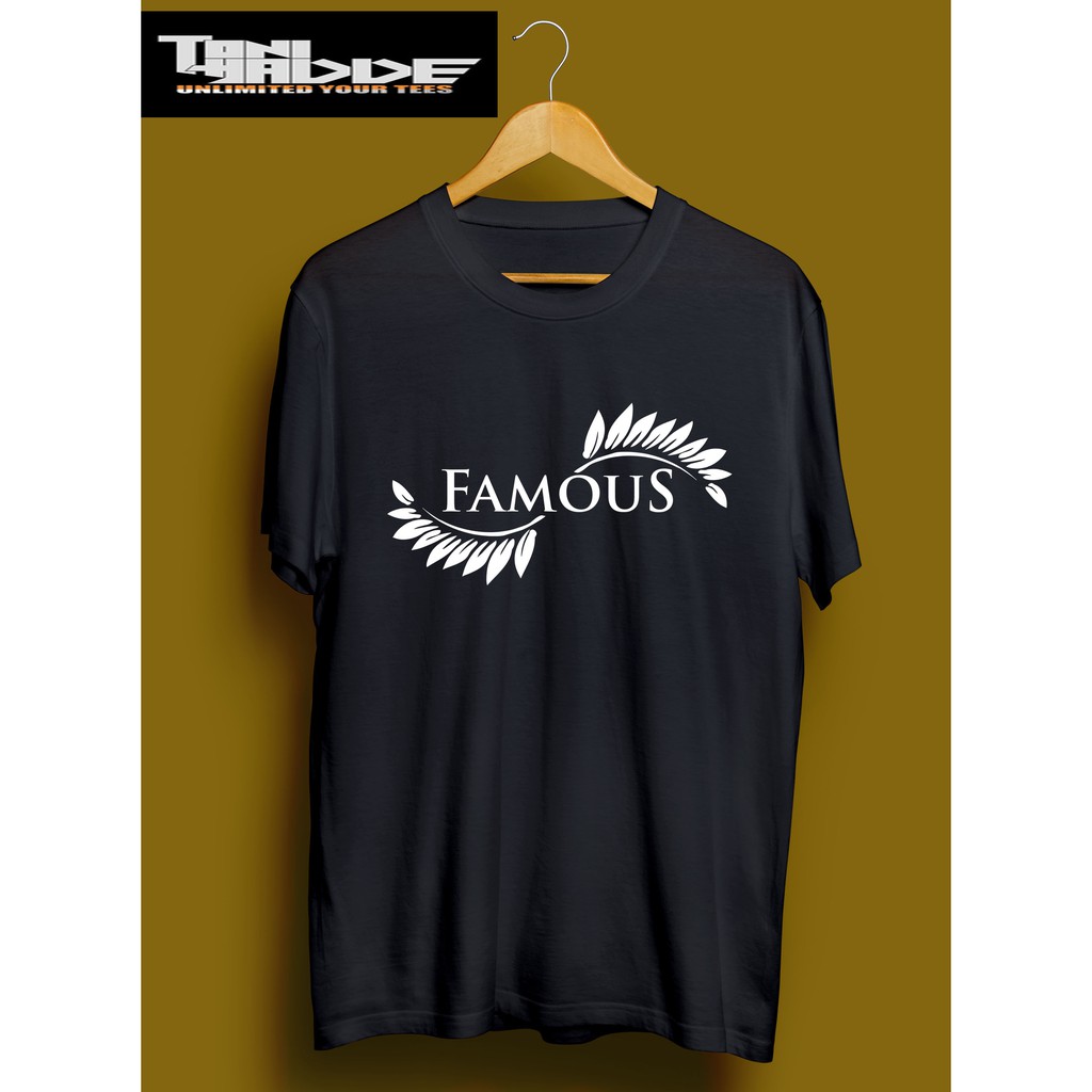Baju Famous. Kaos Combed. Kaos Custome. Kaos Distro Keren