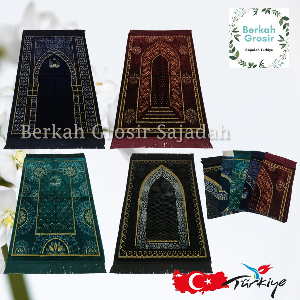 Sajadah Tebal Besar Ukuran Dewasa Murah Grosir Sajadah Turki by Berkah Grosir Sajadah
