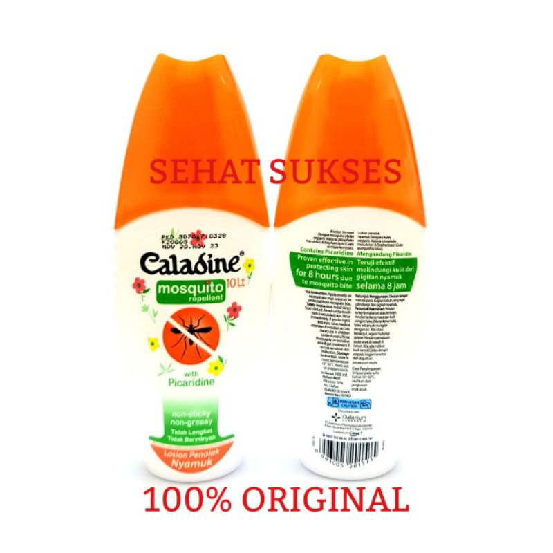 Caladine Mosquito Repellent With Picaridine 100ml - Lotion Anti Nyamuk