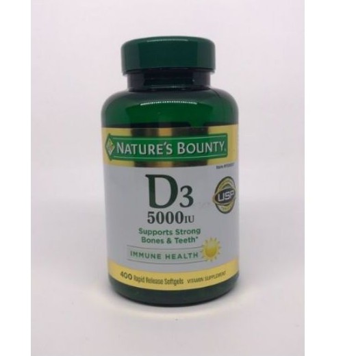 Vitamin D - the "Sunshine Vitamin 5000mg