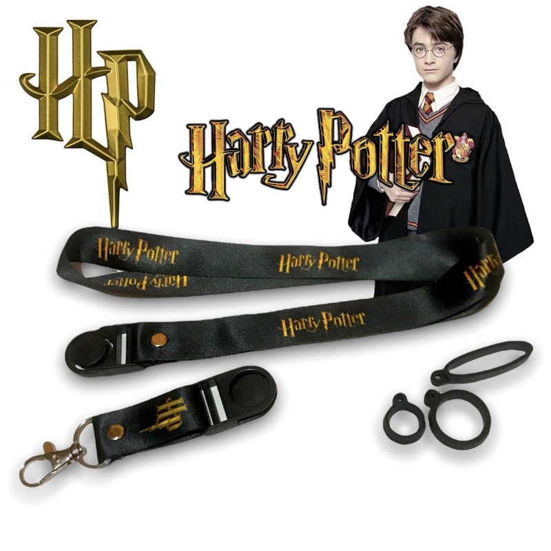 HARRY POTTER LANYARD/ GANTUNGAN HP FREE 3 ORING