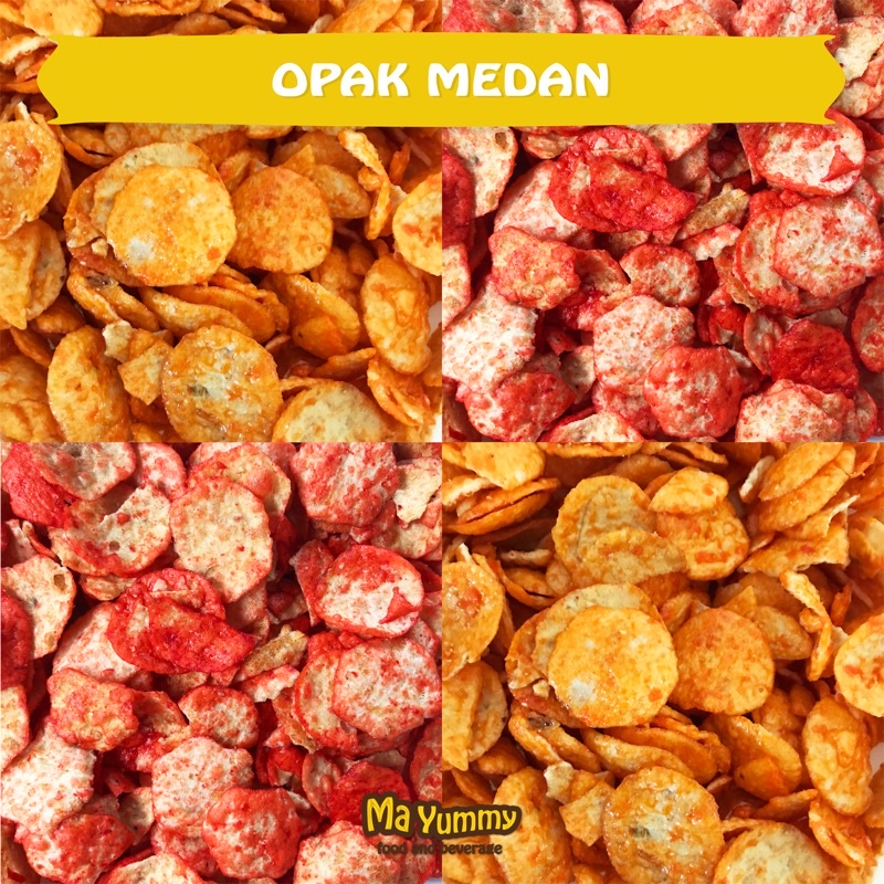 

Opak Medan Pedas & Manis 500gr