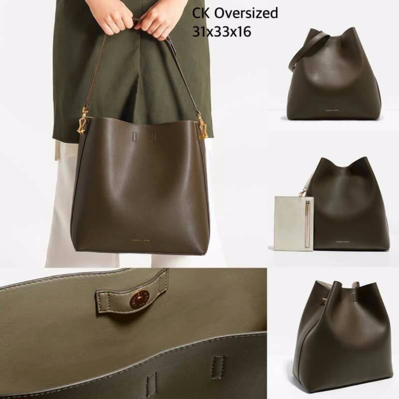 Charles & Keith Oversized Hobo Ori
