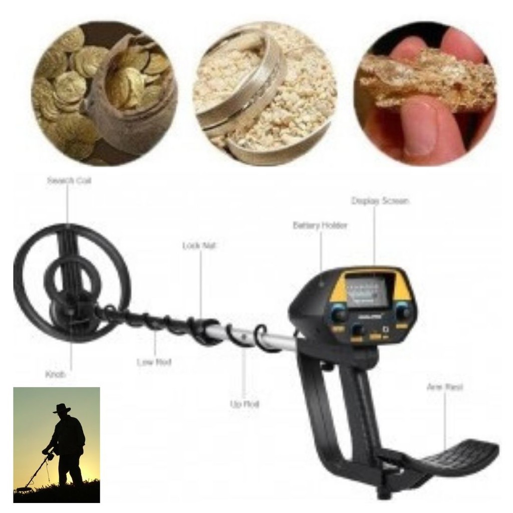 Mesin Alat Pencari Emas Logam Underground Gold Metal Detector 111147