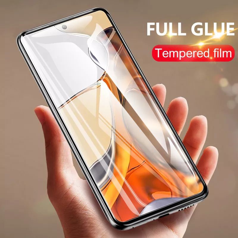 TEMPERED GLASS XIAOMI MI 11T/11T PRO 9H FULL COVER TEMPERGLASS SCREEN PRPTECTOR LAYAR