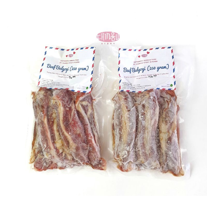 

[READY STOCK] BEEF BULGOGI FROZEN 250GR