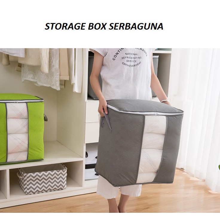 MARKAS88 Storage Bag 88 Storage Box Tempat Pakaian / Box Organizer / Tempat Penyimpanan Pakaian