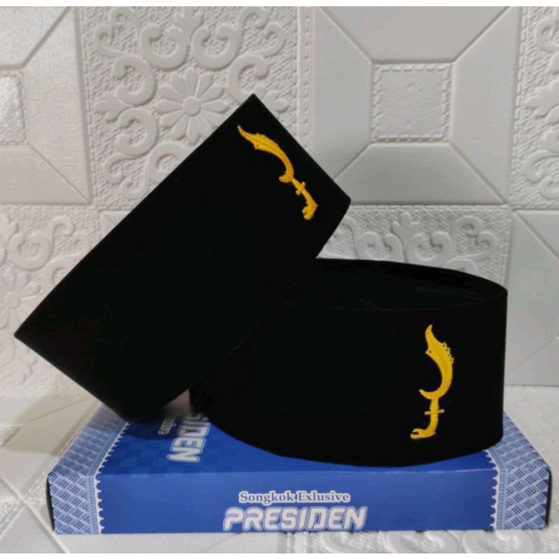 songkok hitam Songkok berudru hitam Songkok nasional trompah peci malaisia peci malaysia abdurrahman peci malaysia hitam  peci malaysia hitam