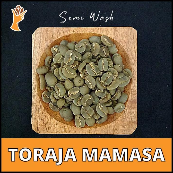 

Biji Kopi/Green Bean Arabika Toraja Mamasa , Full Wash