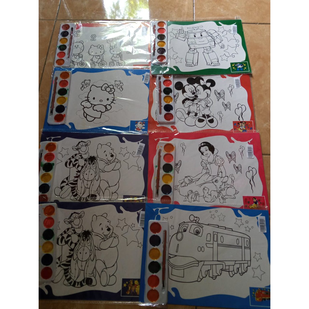 

CAT LUKIS ANAK KARAKTER