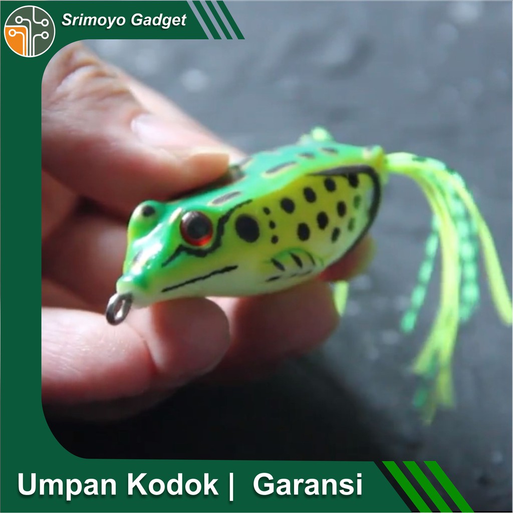 Umpan Pancing Kodok Udang - Umpan Udang Katak Pancing Bentuk Buatan
