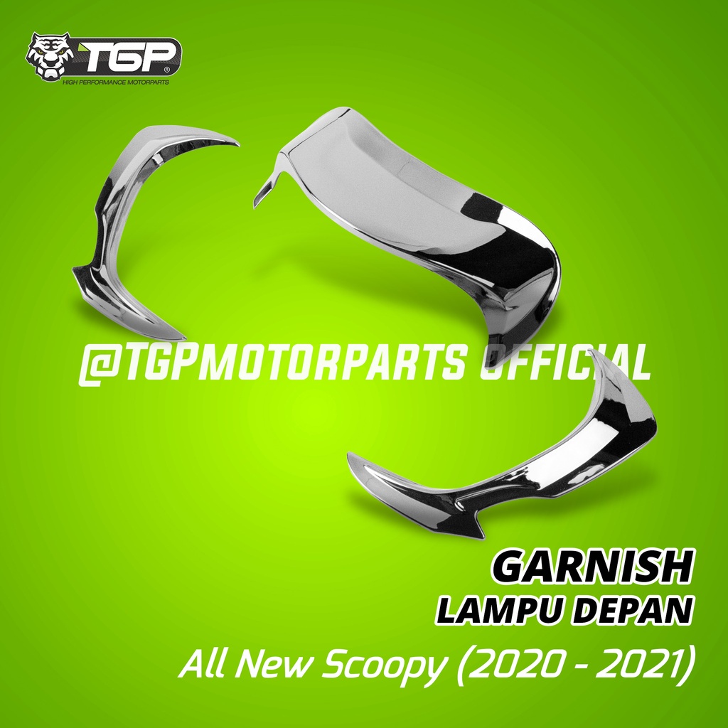 GARNISH LAMPU DEPAN ALL NEW SCOOPY 2020-2021 TGP