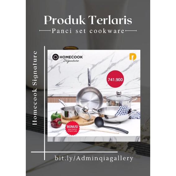 panci set Homecook Signature