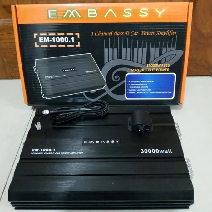 POWER MONOBLOCK EMBASSY EM-1000.1