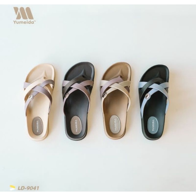 Sandal Yumeida LD-9041 / Sandal Karet / Sandal Wanita