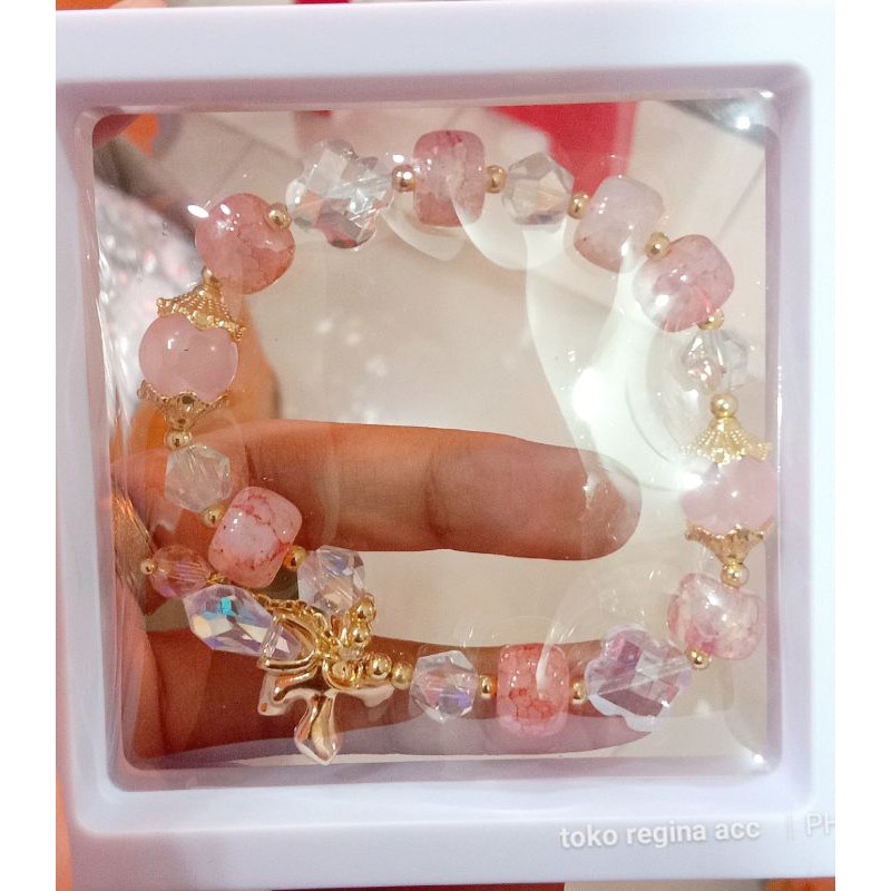 GELANG KRISTAL ASLI SWAROVSKI