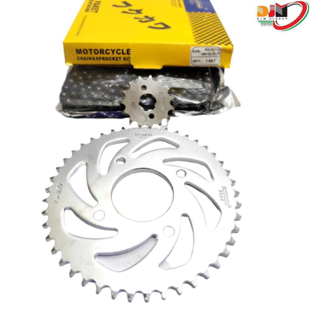 FUKUKAWA Gear Set Paket GSX R-150 428H-122 45T 15T