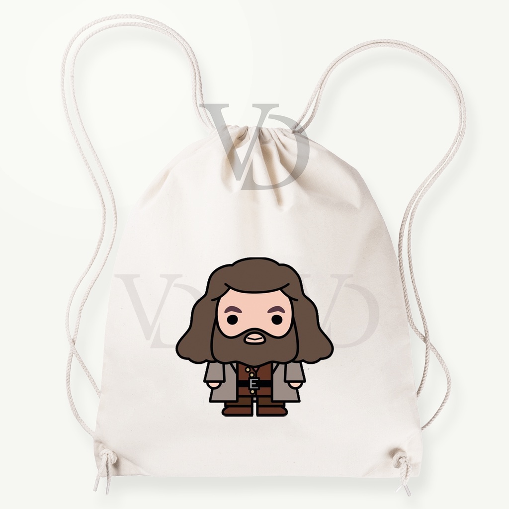 tote bag kanvas motif harry potter