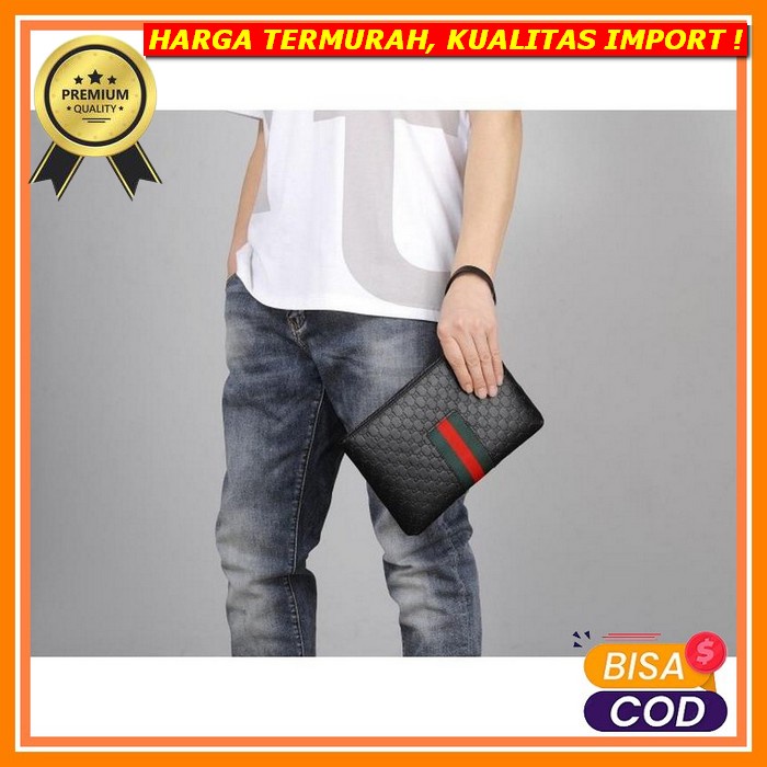 Handbag Tas Tangan Kulit Pria Import Premiunm Keren Terbaru Clutch Pouch Kulit Pria Ori Tas Tangan P