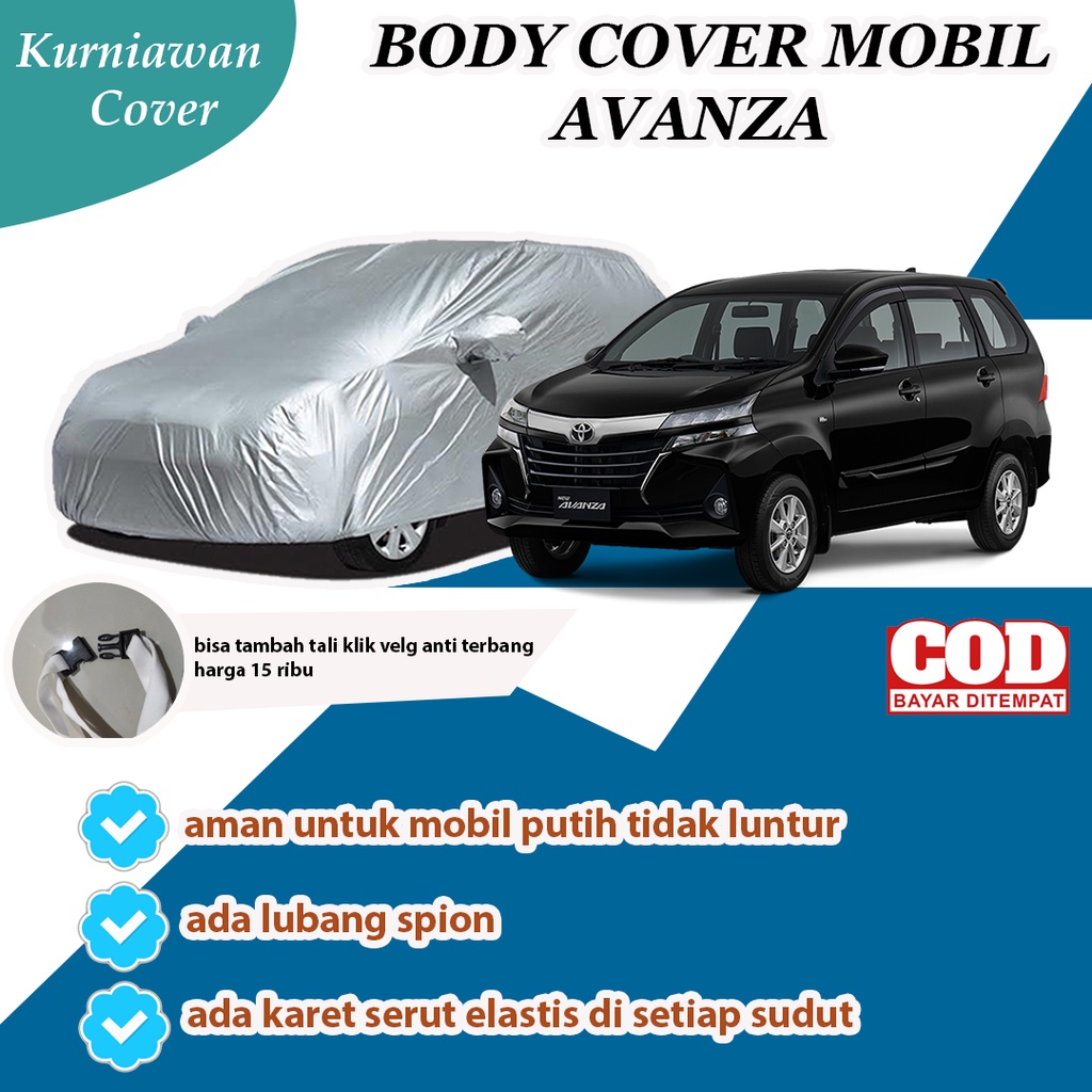 Cover Mobil Avanza Sarung Mobil Avanza/cover mobil avanza/avanza lama/new avanza/Xenia/Avanza Veloz