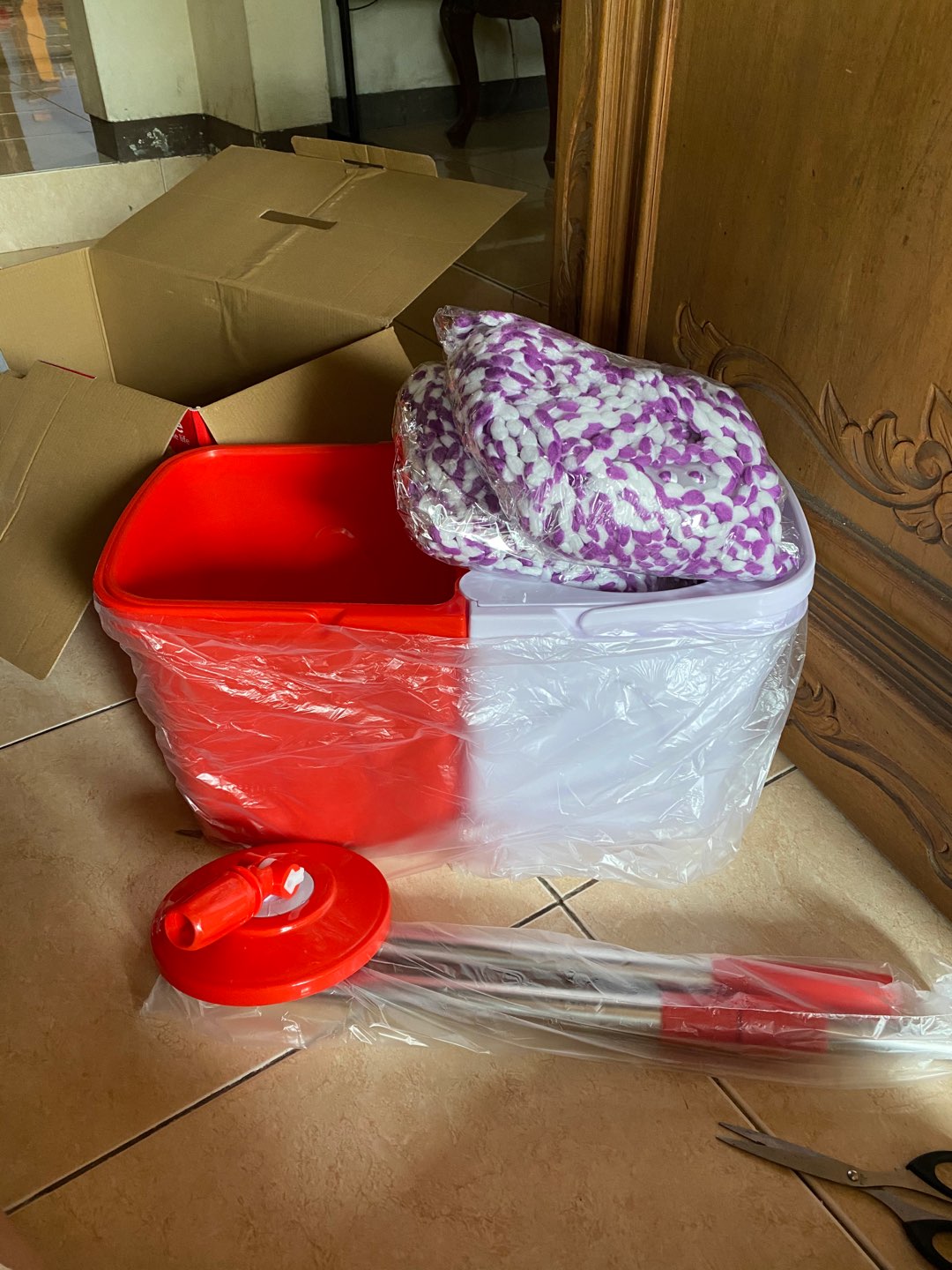 Bolde Super Mop Double Side Pel Ember Bisa Dilepas Air Kotor Terpisah Dobel Side Doubleside