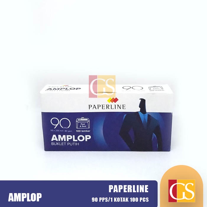 

Amplop Paperline Putih Polos 90 PPS Besar