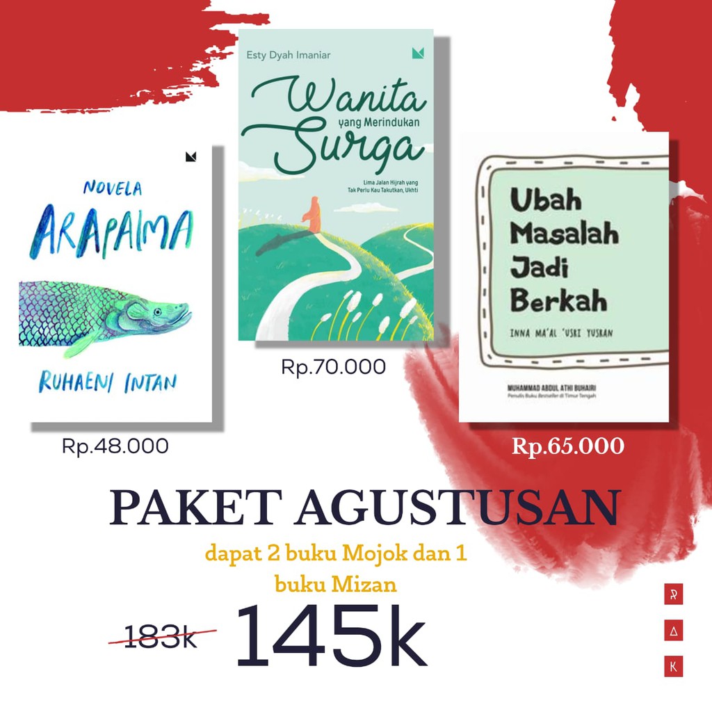 Novela Arapaima Paket Agustusan
