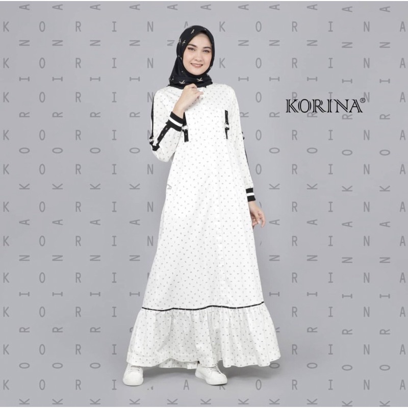 korina dress putih