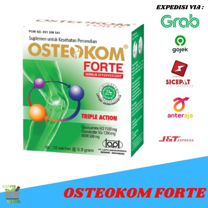 Kesehatan - Osteokom Forte / Glukosamin / Suplemen Kesehatan Sendi