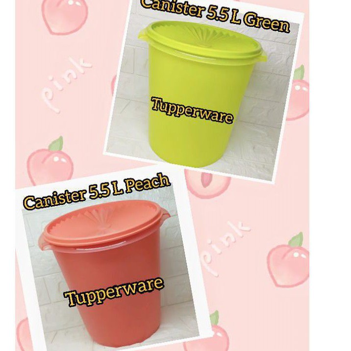 Toples kerupuk maxi canister tupperware 5,5 liter eceran 1 pcs