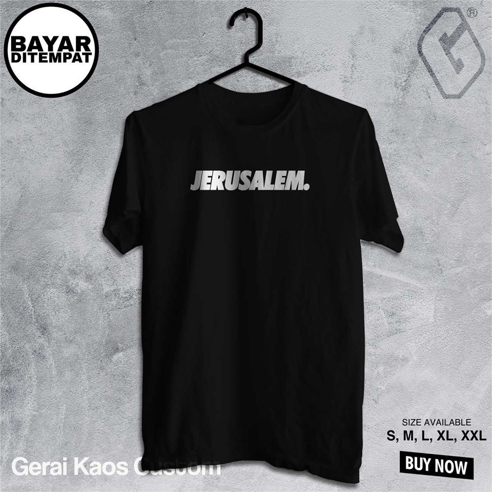 kaos distro premium jerusalem / kaos distro yerusalem