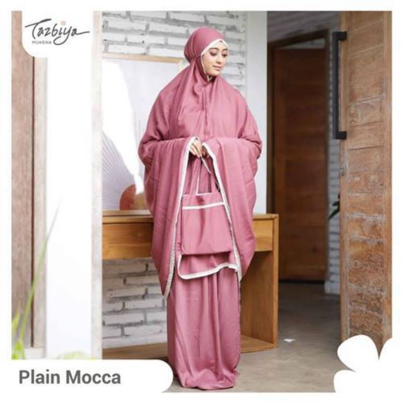 mukena renda plain stone ALL SIZE