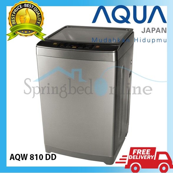 Mesin Cuci Aqua Top Loading - AQW 810 DD