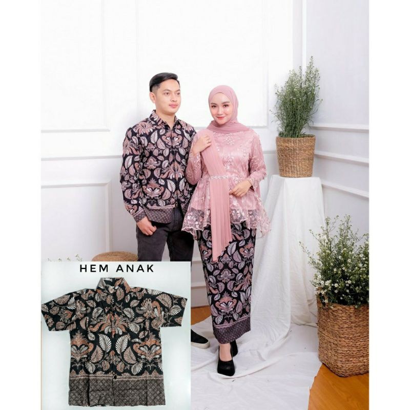 Couple Batik Couple Kebaya Tunangan Kondangan Wisuda