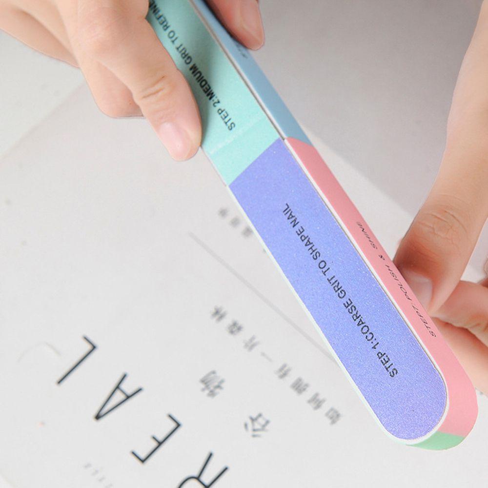 Top Nail Files Professional Manicure Alat Kecantikan Perawatan Kuku