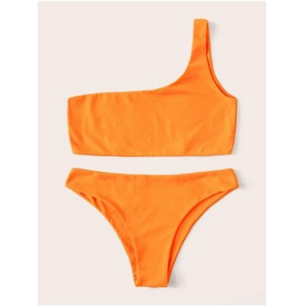 SAIRA Bikini Set - Baju renang bikini wanita one shoulder