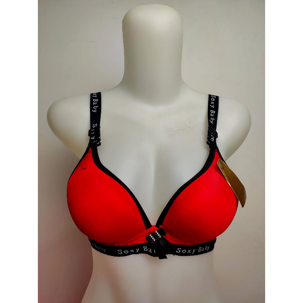 Push Up Bra Tanpa Kawat Busa Tebal Tally 6618 dengan Model Stylish dan Trendy