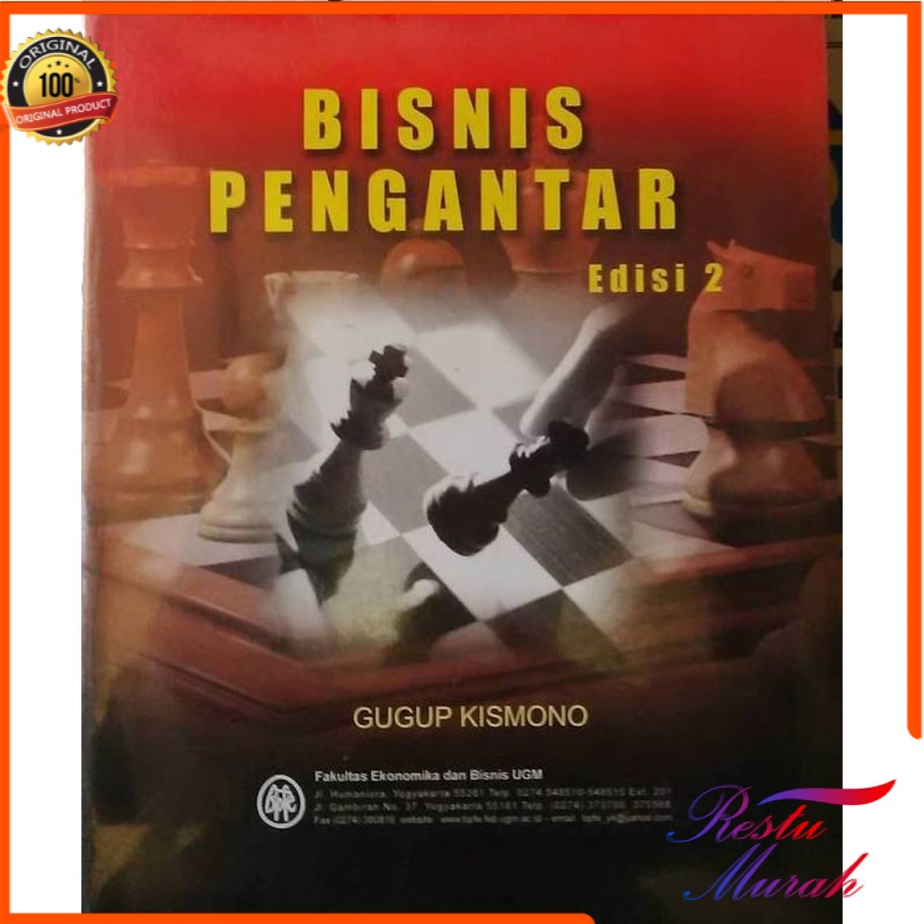 

Bisnis Pengantar Edisi 2 Gugup Kismono