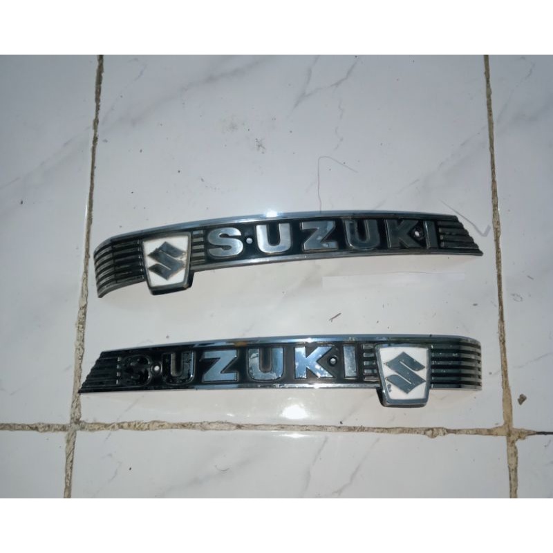 Emblem Logo Tangki Tengki Suzuki Fr80 fr80 Original Copotan