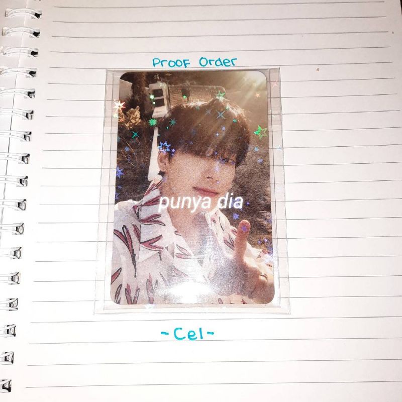 PC WONWOO CAHIL PEACE VER (BOOKED)