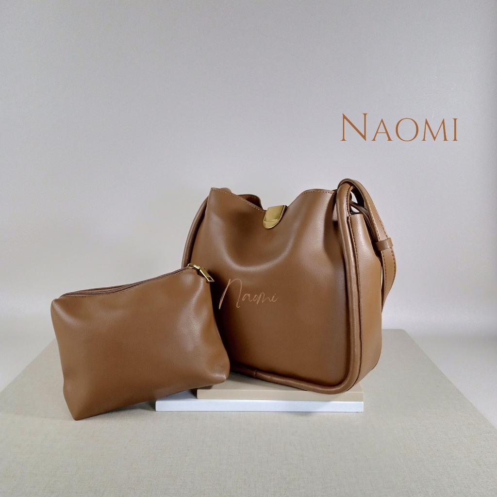 NAOMI - Jessie Bag Tas Bahu Wanita Impor Shoulder Bag Import Wanita Tas Fashion Tas Formal - tas naomi - naomi bag