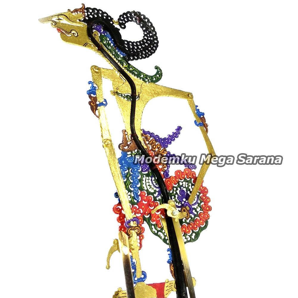 Souvenir Wayang Kulit Mini Caperan Super 20 Cm - Nakula Nakulo