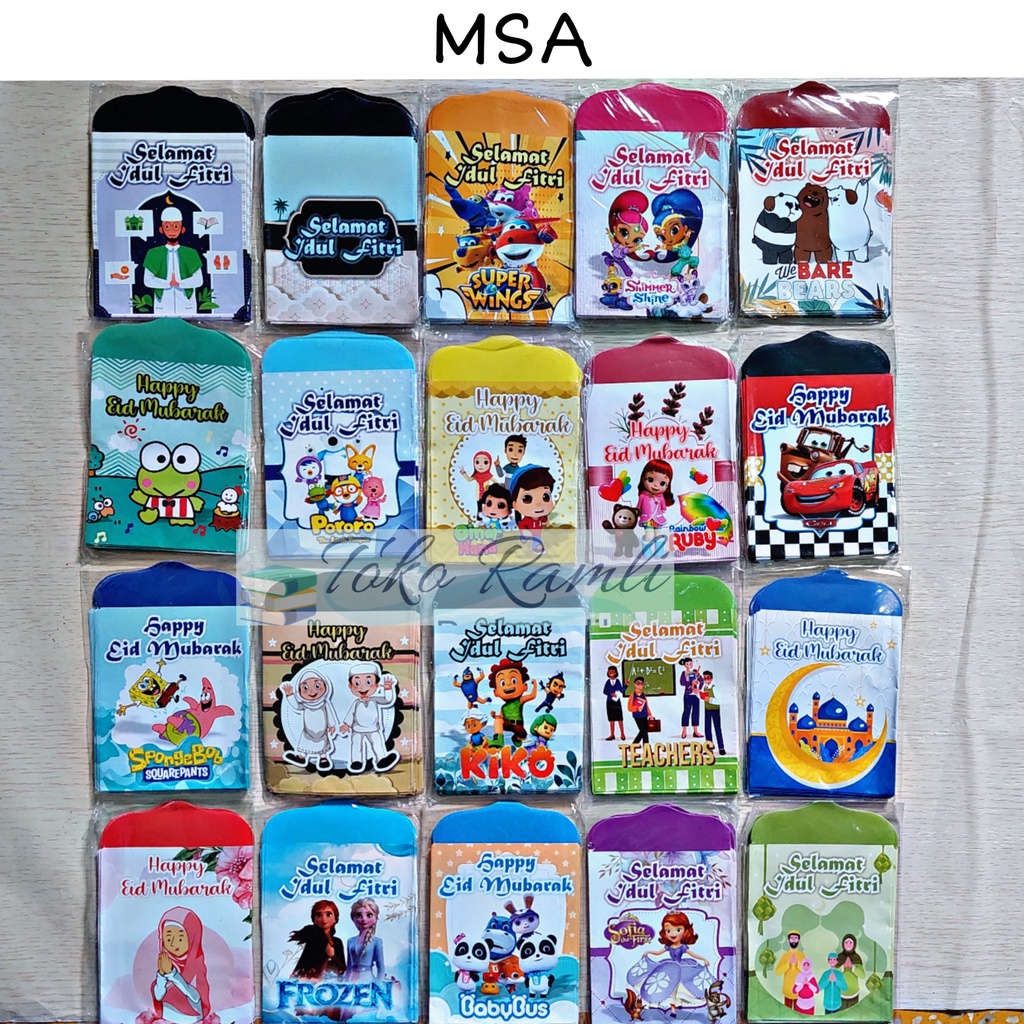 

Amplop Angpao Lebaran Idul Fitri Isi 10 pcs Siap Pakai Ukuran Medium 7 x 11