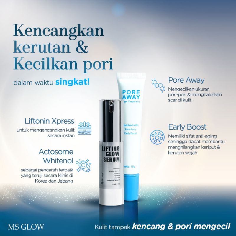 ms glow lifting glow serum /serum lifting ms glow