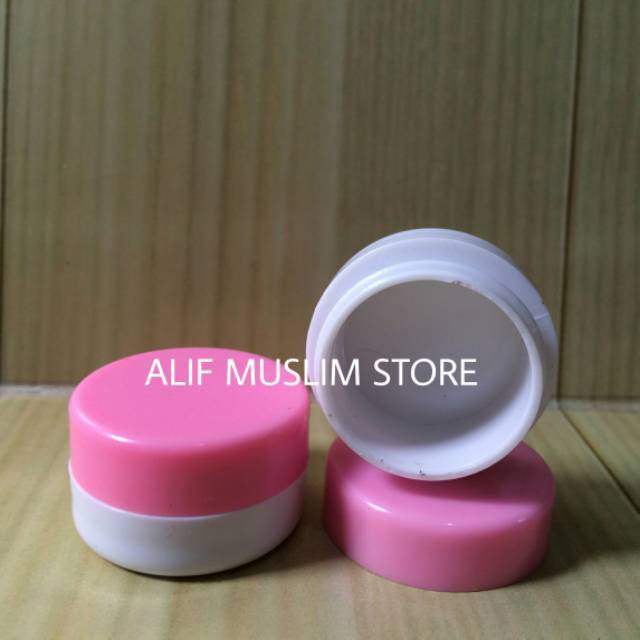 POT CREAM 5 GRAM PUTIH-PINK