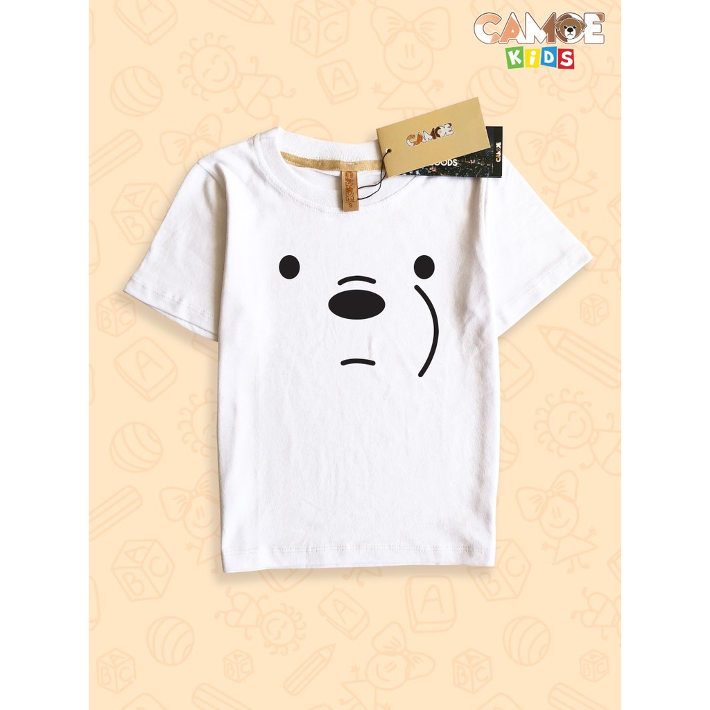 Kaos Anak KIDS We Bare Bears Ice Bear