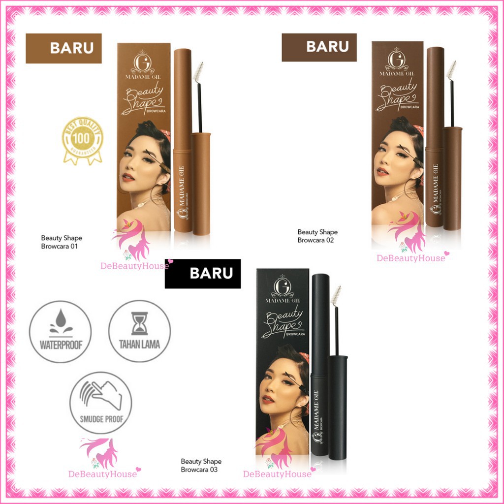 MADAME GIE BEAUTY SHAPE BROWCARA 5 GR @MJ