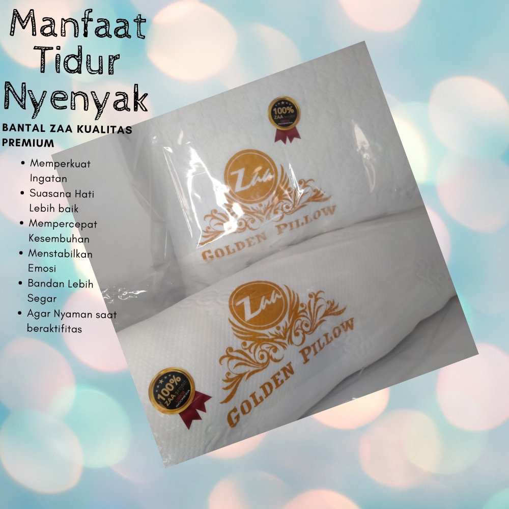 Bantal guling Zaa premium silikon bantal 65 x45