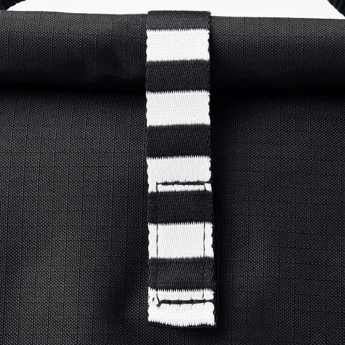 FRAMTUNG Tas makan siang hitam 22x17x35 cm